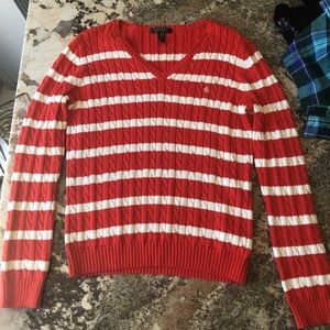 Long Sleeve Ralph Lauren striped sweater